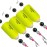 THKFISH Fishing Floats Bobbers Fishing Popping Cork Trout Float Rig Weighted Popping Floats Cork Trout Floats for Fishing Saltwater 4PCS