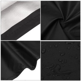 StorMaster Square 4x4 Sandbox Cover for 47x47in Kids Large Wooden Sand Box Waterproof Sandpit Pool Cover with Drawstring