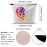 XYANFA Sign Language Heart Makeup Bag - Asl Gift for Teacher & Student - Zipper Pouch