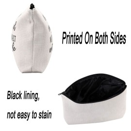 PWHAOO Russian Grandma Gift Babushka Gift My Greatest Blessings Call Me Babushka Makeup Bag Mothers Day Gift (Call Me Babushka B)