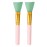 Face Mask Brush Set - Silicone Makeup Applicator and Facial Mask Brush for Applying Charcoal Mask, Mud,Peel, Lotion, Body Butter, Serum, Clay, Serum Facial Skincare Products - 2 Soft Silicone Brushes