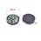 20 Pack Button Compass Mini Pocket Oil Filled Compass for Kids Hiking Survival Watch Band Paracord Camping Outdoor Activities Accessory Size Dia. 20mm