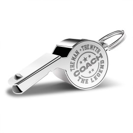 Whistles With Lanyard, Coach Whistle, Football Gifts, Soccer Hockey Basketball Volleyball Baseball Coach Gifts for Men Women Teacher, Thank You Cheer Coach Gift, The Man The Myth The Legend Coach