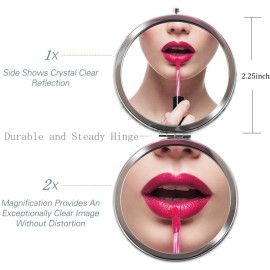 COFOZA 2010 Inspiration 13th Birthday Gift for Girl Daughter Stainless Steel Rose Gold Compact Pocket Travel Makeup Mirror You are Braver Than You Believe 13 Birthday Present COFOZA 2010 Inspiration 13th Birthday Gift for Girl Daughter Stainless Steel Rose Gold Compact Pocket Travel Makeup Mirror You are Braver Than You Believe 13 Birthday Present