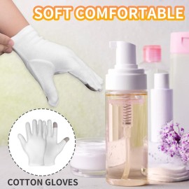 Sibba 3 Pairs Touch Screen Moisturizing Gloves White Cotton Moisturizing Gloves Overnight Bedtime Heal Eczema Sleeping Lotion Hand Spa Treatment Gloves Repair Rough Cracked Dry Chapped Hands Skin Sibba 3 Pairs Touch Screen Moisturizing Gloves White Cotton Moisturizing Gloves Overnight Bedtime Heal Eczema Sleeping Lotion Hand Spa Treatment Gloves Repair Rough Cracked Dry Chapped Hands Skin