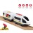Wooden Train Set Accessories Battery Operated Locomotive Train, Remote Control Train Vehicles for Wood Tracks, Powerful Engine Train Cars Fits All Major Brands of Railway System (Battery Not Included)