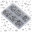 LPBeads 6000 Pieces Metallic Silver Non Hotfix Rhinestones 6 Sizes Round Crystal Glass Flat Back Rhinestones with Tweezers and Picking Pen for Nail Art Crafts Clothes Bags DIY