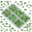 LPBeads 6000 Pieces Light Green Non Hotfix Rhinestones 6 Sizes Round Crystal Glass Flat Back Rhinestones with Tweezers and Picking Pen for Nail Art Crafts Bags DIY