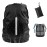 GUKOY Waterproof Backpack Rain Cover with Reflective Strap (18-70L), 2 Adjustable Anti Slip Cross Buckle Strap (M (for 26-40L backpack))