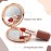 Chunful 3 Pcs Inspirational Compact Mirror Gifts Bulk Magnifying Cosmetic Mirror for Purse You are Beautiful Sometimes You Forget Appreciation Gifts for Women Girls Employee Mother Day Wedding Party