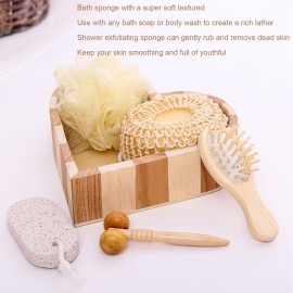 Shower Exfoliating Kit, Bath Scrubber Set Shower Sponge Gloves Spa Body Brush Kit,Pumice Stone Comb Facial Massager Deep Cleaning Bathing Supplies for Men Women Shower Exfoliating Kit, Bath Scrubber Set Shower Sponge Gloves Spa Body Brush Kit,Pumice Stone Comb Facial Massager Deep Cleaning Bathing Supplies for Men Women