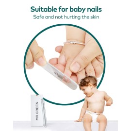 Upgraded Glass Nail File - Bilateral, Washable, Suitable for Natural Nails and Acrylic Nails