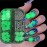 Luminous Nail Decorations - Mixed Flowers Conch Starfish Skull Pearl Glitter Sequins, Glow In The Dark Nail Art Design for Women, Girls & Men, Fluorescent Resin Tips