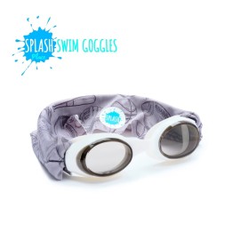 Splash Place SWIM GOGGLES with Fabric Strap - ALL STAR - Fun, Fashionable, Comfortable - Adult & Kids Swim Goggles - Won\'t Pull Your Hair - High Visibility Anti-Fog Lenses