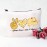 POFULL Funny Mac and Cheese Love Food Gift Peace Love Mac and Cheese Cosmetic Bag Macaroni And Cheese Gift (peace love mac bag)