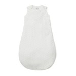 Stellou & Friends 100% Organic Cotton Baby Sleep Sack - Warm & Cozy Baby Wearable Blanket - Newborn to Infant - Unisex - White - One Size