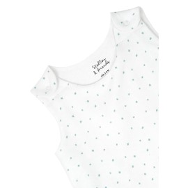 Stellou & Friends 100% Organic Cotton Baby Sleep Sack - Warm & Cozy Baby Wearable Blanket - Newborn to Infant - Unisex - White - One Size