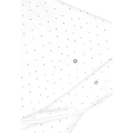 Stellou & Friends 100% Organic Cotton Baby Sleep Sack - Warm & Cozy Baby Wearable Blanket - Newborn to Infant - Unisex - White - One Size