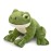 ZHONGXIN MADE Simulation Frog Plush Toy - 6.3 Lifelike Green Frog Stuffed Animals Reptilian Plushie Toys, Super Soft Plush Dolls for Kids Stuffed Toys, Gifts for Kids