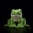 ZHONGXIN MADE Simulation Frog Plush Toy - 6.3 Lifelike Green Frog Stuffed Animals Reptilian Plushie Toys, Super Soft Plush Dolls for Kids Stuffed Toys, Gifts for Kids