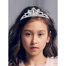 Brishow Princess Silver Tiara and Crown Rhinestone Tiaras Pageant Crowns Birthday Headdress for Women and Girls Brishow Princess Silver Tiara and Crown Rhinestone Tiaras Pageant Crowns Birthday Headdress for Women and Girls