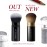 LAURA GELLER NEW YORK Retractable Airbrush Kabuki Brush for All Face Makeup & Foundation for Liquid, Cream and Powder Face Makeup With Aluminum Handle