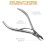 Cuticle Trimmer - Professional Nail Cuticle Nippers Cuticle Remover Cuticle Cutter Scissors Sharp Blades 3/4 Jaw Clippers Stainless Steel Manicure Pedicure Tools Fingernails Toenails by Krisp Beauty