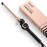 Small Curling Iron 1/2 Inch Barrel, Tiny Curling Wand for Short Hair, Ceramic Tourmaline Hair Curling Iron Double Voltage(100-240V)