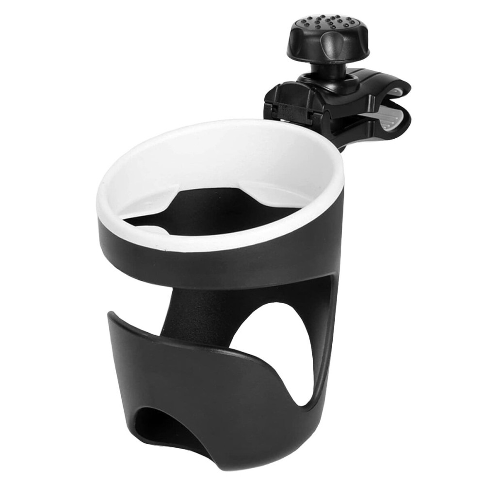 Universal Drinks Holders 360 Degree Rotation Adjustable Clamp Cup Holder, Mounts to Rail, Handle Bar, for Pontoon, Bass, Jon, Yacht Boats