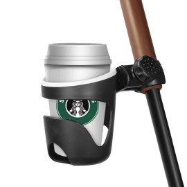 Universal Drinks Holders 360 Degree Rotation Adjustable Clamp Cup Holder, Mounts to Rail, Handle Bar, for Pontoon, Bass, Jon, Yacht Boats