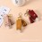 HSYHERE Multifunction Portable Empty Travel Bottle Keychain Hand Sanitizer Bottle Keychain, PU Leather Tassel Key Chains Car Key Ring +Refillable Containers for Toiletry Shampoo Lotion Soap -Pink