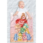 LOGOVISION Care Bears Lightweight Baby Blanket, 30X40, Beary Big Pile Unisex for Infants Girls & Boys