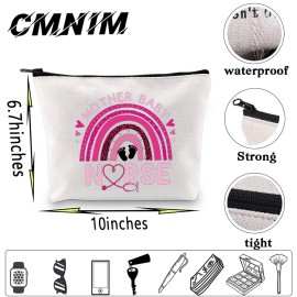 CMNIM New Mom Makeup Bag Mother Baby Nurse Gift for Midwife Nicu Nurse Pouch Toiletry Bag (MOTHER BABY Makeup Bag) CMNIM New Mom Makeup Bag Mother Baby Nurse Gift for Midwife Nicu Nurse Pouch Toiletry Bag (MOTHER BABY Makeup Bag)