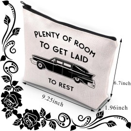 BDPWSS Funeral Director Gift Mortician Makeup Bag Last Responder Gift Plenty Of Room To Get Laid To Rest Hearse Zipper Pouch (Plenty Of Room) BDPWSS Funeral Director Gift Mortician Makeup Bag Last Responder Gift Plenty Of Room To Get Laid To Rest Hearse Zipper Pouch (Plenty Of Room)