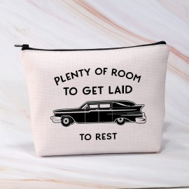 BDPWSS Funeral Director Gift Mortician Makeup Bag Last Responder Gift Plenty Of Room To Get Laid To Rest Hearse Zipper Pouch (Plenty Of Room) BDPWSS Funeral Director Gift Mortician Makeup Bag Last Responder Gift Plenty Of Room To Get Laid To Rest Hearse Zipper Pouch (Plenty Of Room)