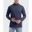 Boladeci Men Swim Shirt UPF 50+ UV Protection Sun Shirts Long Sleeve Gym Shirts Workout Shirts for Men Beach SPF Golf Rash Guard Athletic Tee T-Shirts Navy
