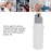 Machine Empty Spraying Bottles, Filter Spray Bottle Replacement Accessory for Beauty Machine