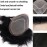 Lishy Toupee for Men Hair Pieces 100% European Virgin Human Hair Replacement System 10 x 8 Mono Lace with PU around and Swiss Lace Front toupee Men Hair Piece 1 Jet Black Color