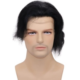 Lishy Toupee for Men Hair Pieces 100% European Virgin Human Hair Replacement System 10 x 8 Mono Lace with PU around and Swiss Lace Front toupee Men Hair Piece 1 Jet Black Color Lishy Toupee for Men Hair Pieces 100% European Virgin Human Hair Replacement System 10 x 8 Mono Lace with PU around and Swiss Lace Front toupee Men Hair Piece 1 Jet Black Color