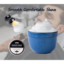 dgudgu Shaving Brush And Bowl Straight Razor Shaving Kit Shaving Bowl And Brush Set Shaving Brush Kit Shaving Cream Bowl Shaving Mug And Brush Set For Men Contain Cup,Brush,Razor Stand,Soap