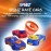 Spinz Race Car with Flying Disc Launcher, Pull Back Bumper Toy Racer, Kids, Boys, Girls Gift, Orange & Blue, Ages 3+