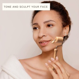 Allshow Wood Facial Therapy Kit, 7 Pcs Maderoterapia Facial Kit, Face Wood Therapy Set, Wooden Face Sculpting Set- Aging Wrinkles, Puffiness Facial Skin Massager