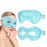 Luxtude Gel Eye Mask Cooling Eye Mask for Dry Eyes 2PCS, Heated Warm Eye Ice Pack Reusable Gel Sleep Mask, Frozen Cold Eye Compress for Puffiness/Dark Circles/Headaches/Allergies (Blue)