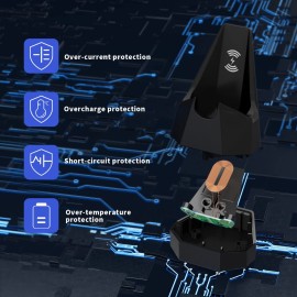 WUKUR Charger Dock for 4.0, Charging Dock Compatible with The Lawn Mower 4.0 Electric Groin Hair Trimmer Only