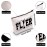 Cheerleading Cosmetic Bag Cheer Leader Fearless Flawless Makeup Bag With Zipper Cheerleader Survival Kit Cheer Team Gift (FLER)