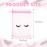 Reginary 100 Pcs Eyelash Aftercare Bags Eye Lash Print Makeup Bags Empty Beauty Gift Women Drawstring Cosmetic Organza Pouch for Makeup Jewelry Supplies(4 x 6 Inch,Pink Plus Black)