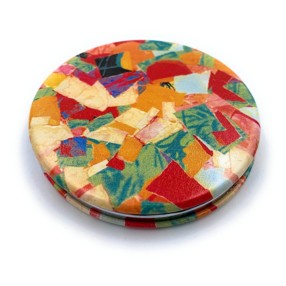 Aeisage Pretty Compact Mirror Cute Handheld Mirror for Girls Folding Mirror for Purses Small Makeup Mirror Pocket Size Cosmetic Mirror