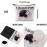 G2TUP Opossum Lover Gift I Am Good Kitty Opossum Makeup Bag Opossum Mom Cosmetic Bag Opossum Whisperer Gift Wildlife Rescue Zipper Travel Pouch (I Am Good Kitty White Bag)