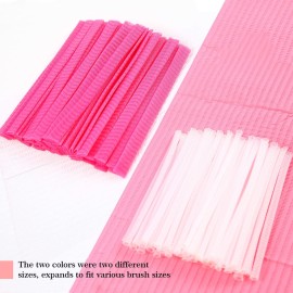 100pcs Makeup Brush Protector Cosmetic Makeup Brush Pen Guard Expandable Mesh Sleeve Covers Set Storage Small Medium Large Sizes Brushes for Travel (pink) 100pcs Makeup Brush Protector Cosmetic Makeup Brush Pen Guard Expandable Mesh Sleeve Covers Set Storage Small Medium Large Sizes Brushes for Travel (pink)