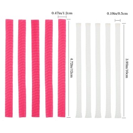 100pcs Makeup Brush Protector Cosmetic Makeup Brush Pen Guard Expandable Mesh Sleeve Covers Set Storage Small Medium Large Sizes Brushes for Travel (pink) 100pcs Makeup Brush Protector Cosmetic Makeup Brush Pen Guard Expandable Mesh Sleeve Covers Set Storage Small Medium Large Sizes Brushes for Travel (pink)